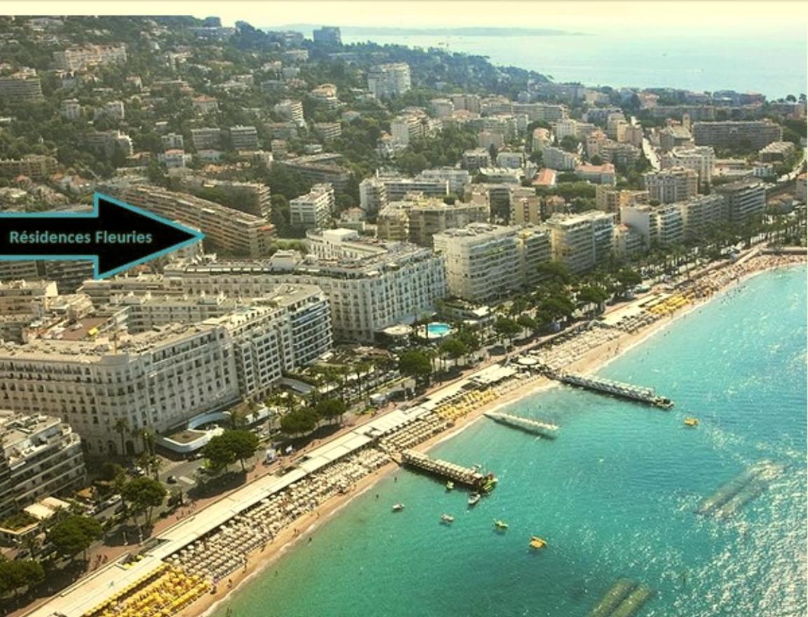 Residences Fleuries - Behind Cannes Croisette Bvd Eksteriør bilde